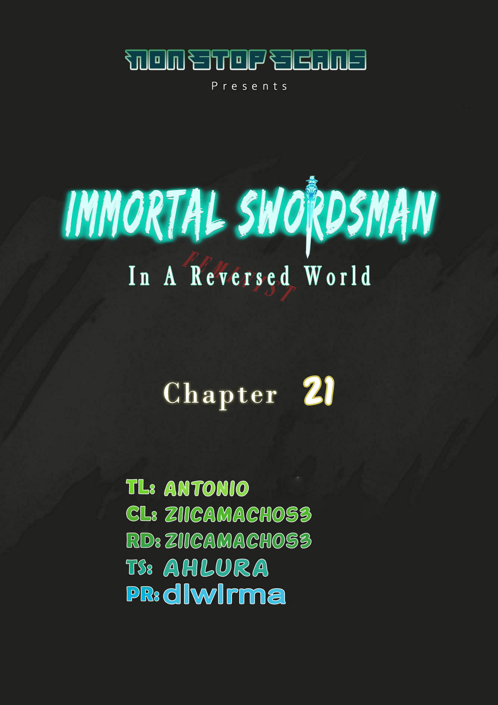 Immortal Swordsman In The Reverse World Chapter 21 - Picture 1