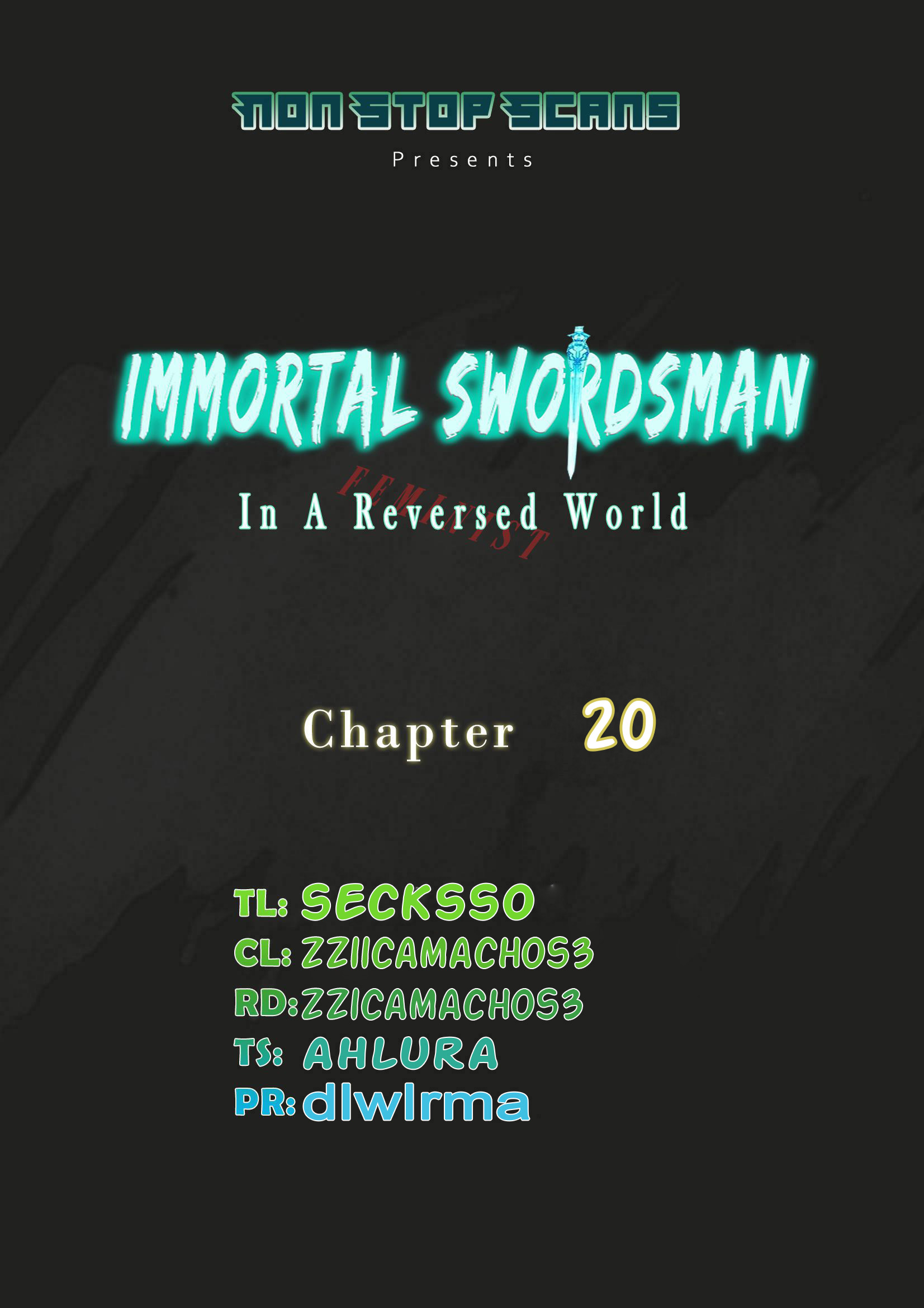 Immortal Swordsman In The Reverse World Chapter 20 - Picture 1