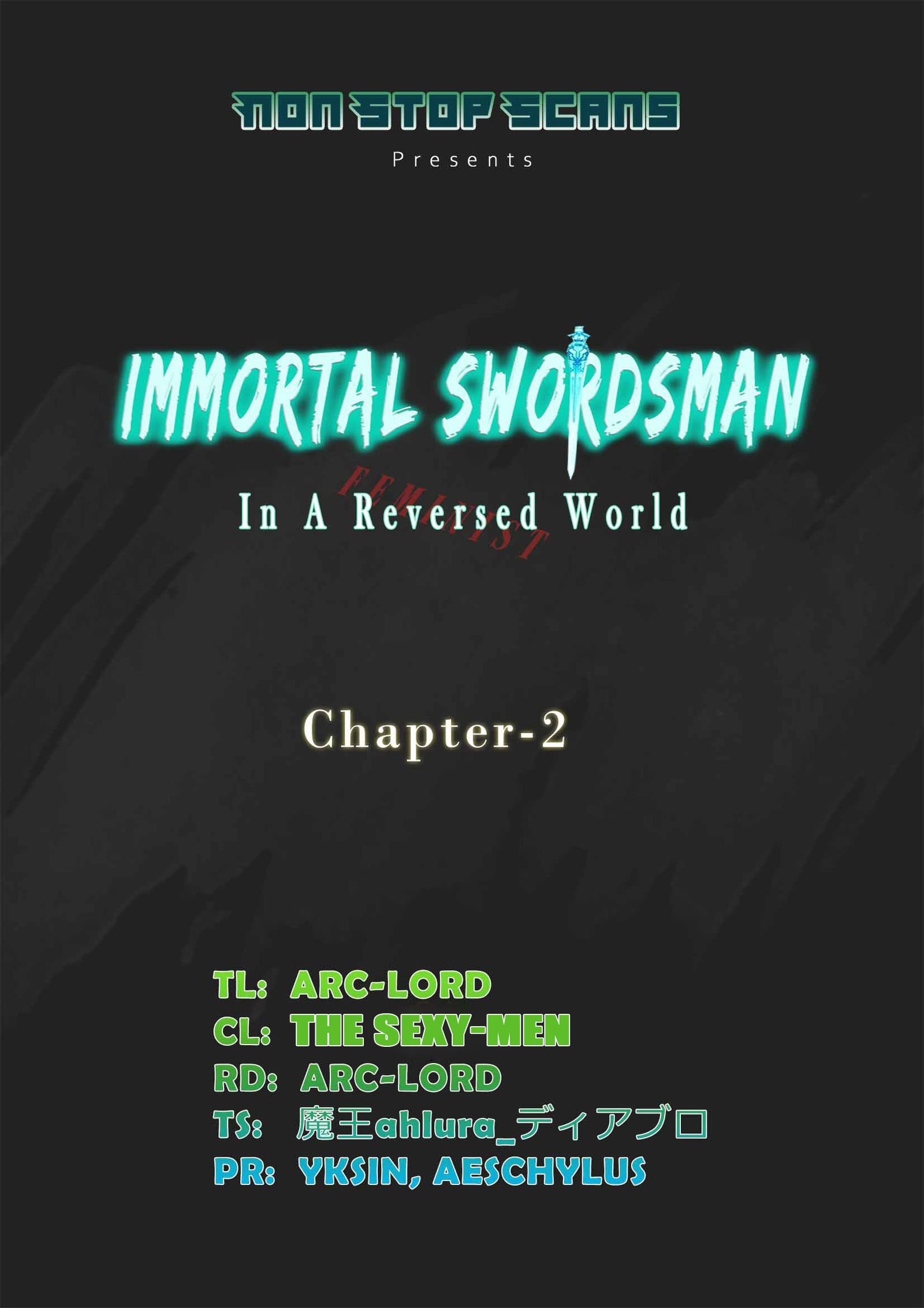 Immortal Swordsman In The Reverse World Chapter 2 - Picture 1