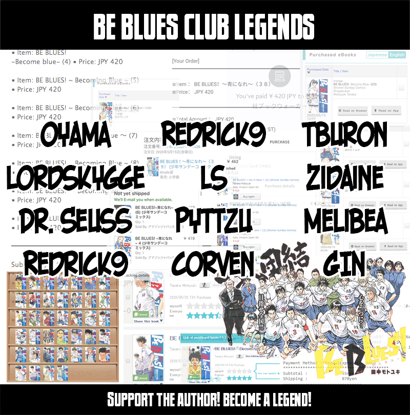 Be Blues ~Ao Ni Nare~ Vol.41 Chapter 400: Because I'm A Football Player - Picture 1