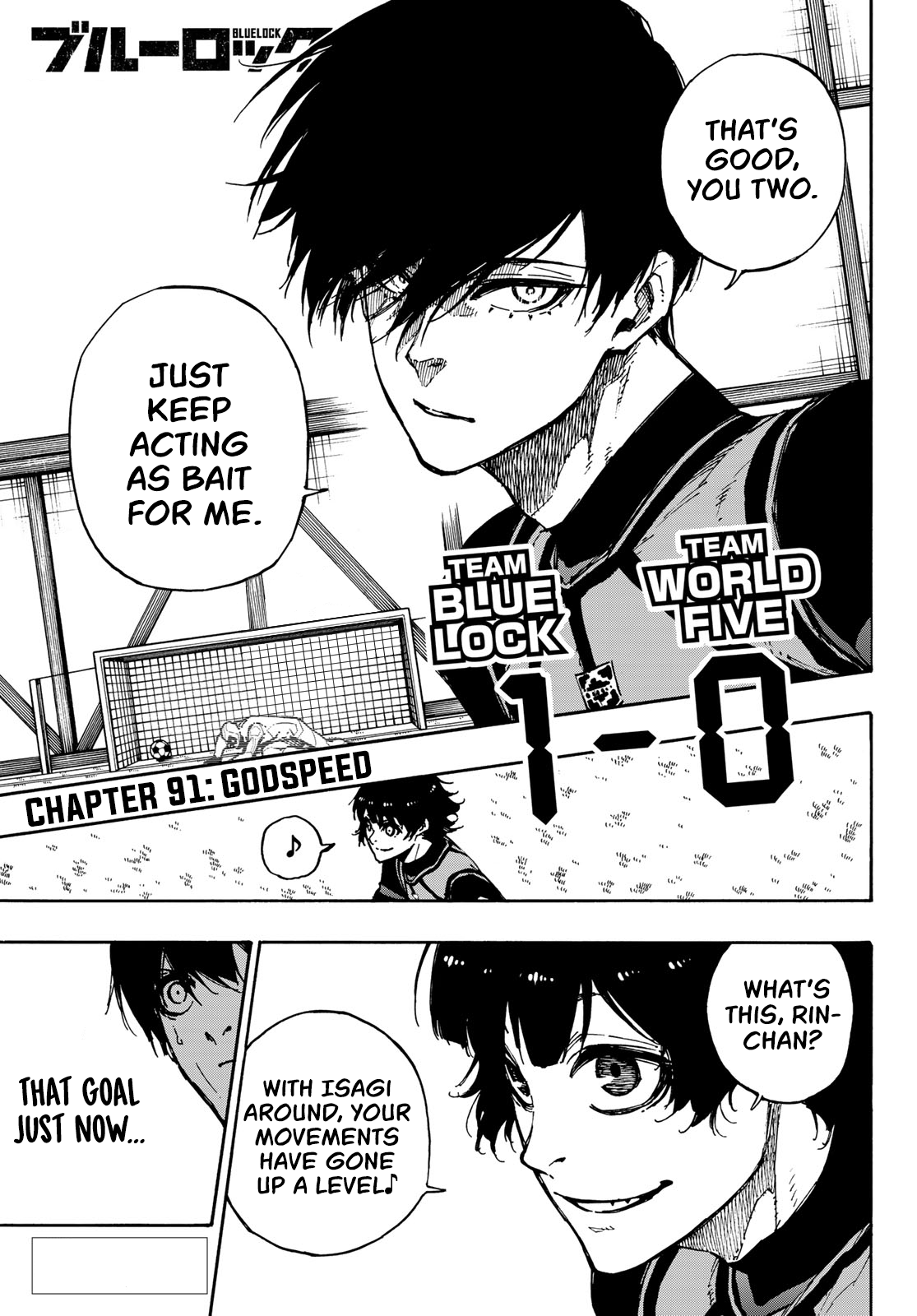 Blue Lock Chapter 91: Godspeed - Picture 2